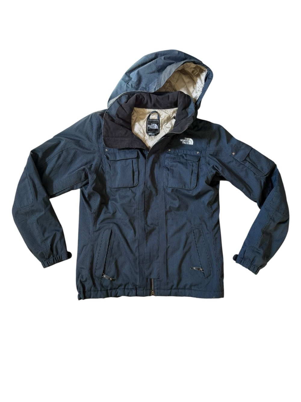 Tactical The North Face Jacket Womens Size Large Blue Extreme Gear Ski Coat